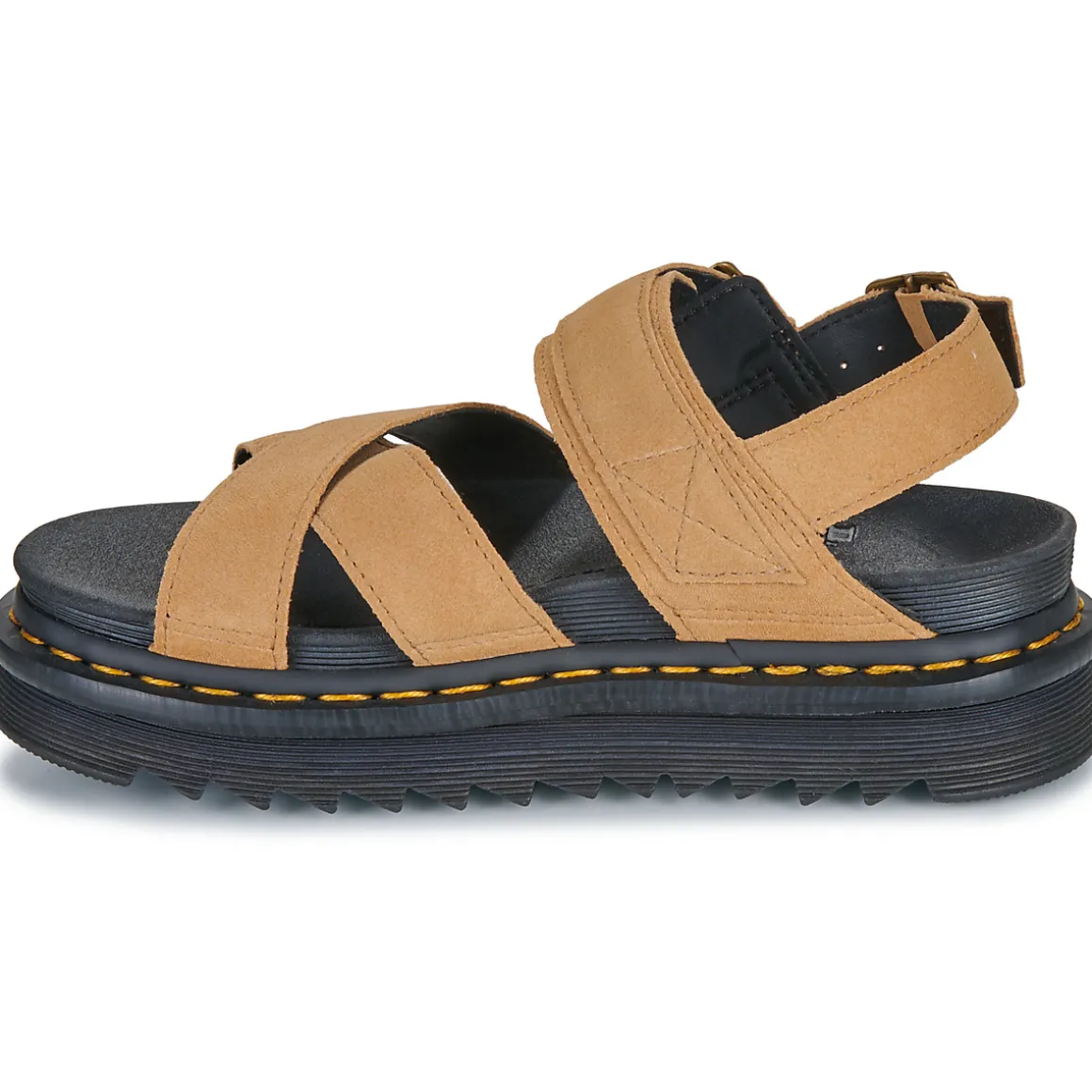 Voss II Sandal Tan Suede