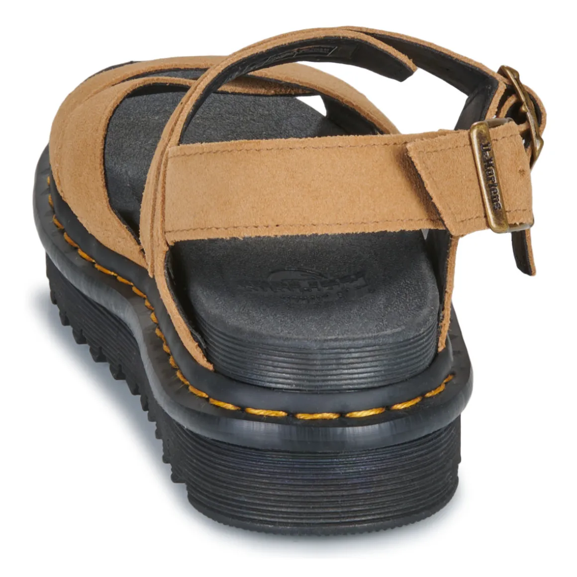 Voss II Sandal Tan Suede