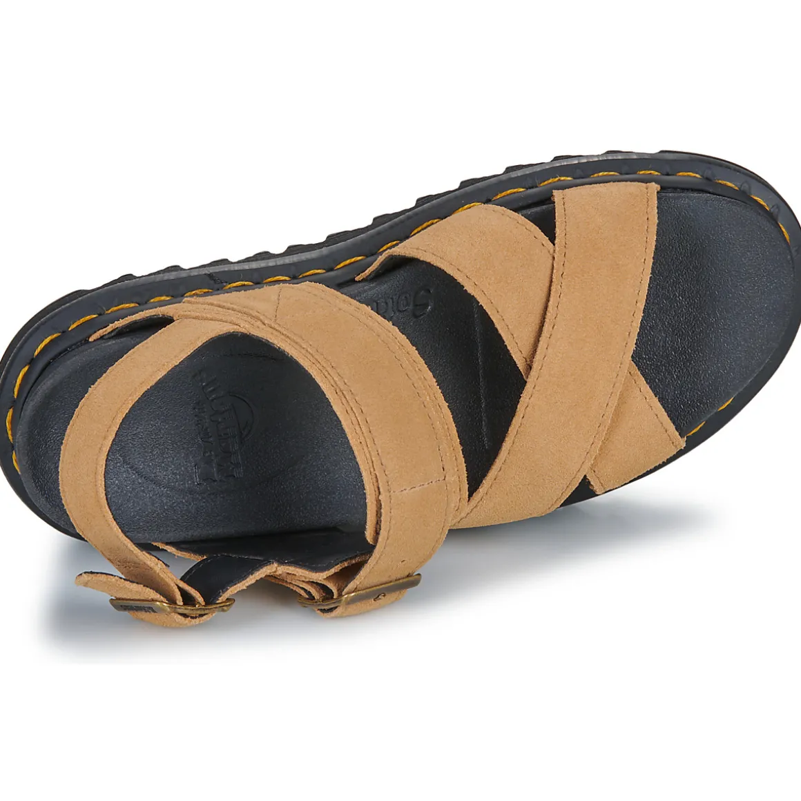 Voss II Sandal Tan Suede